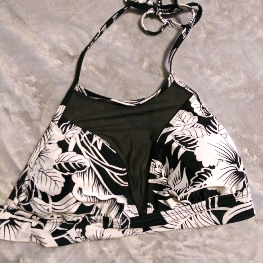 Mesh bikini top